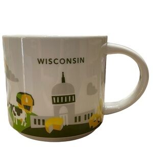 Starbucks Wisconsin You Are Here Collection 2017 14 Oz